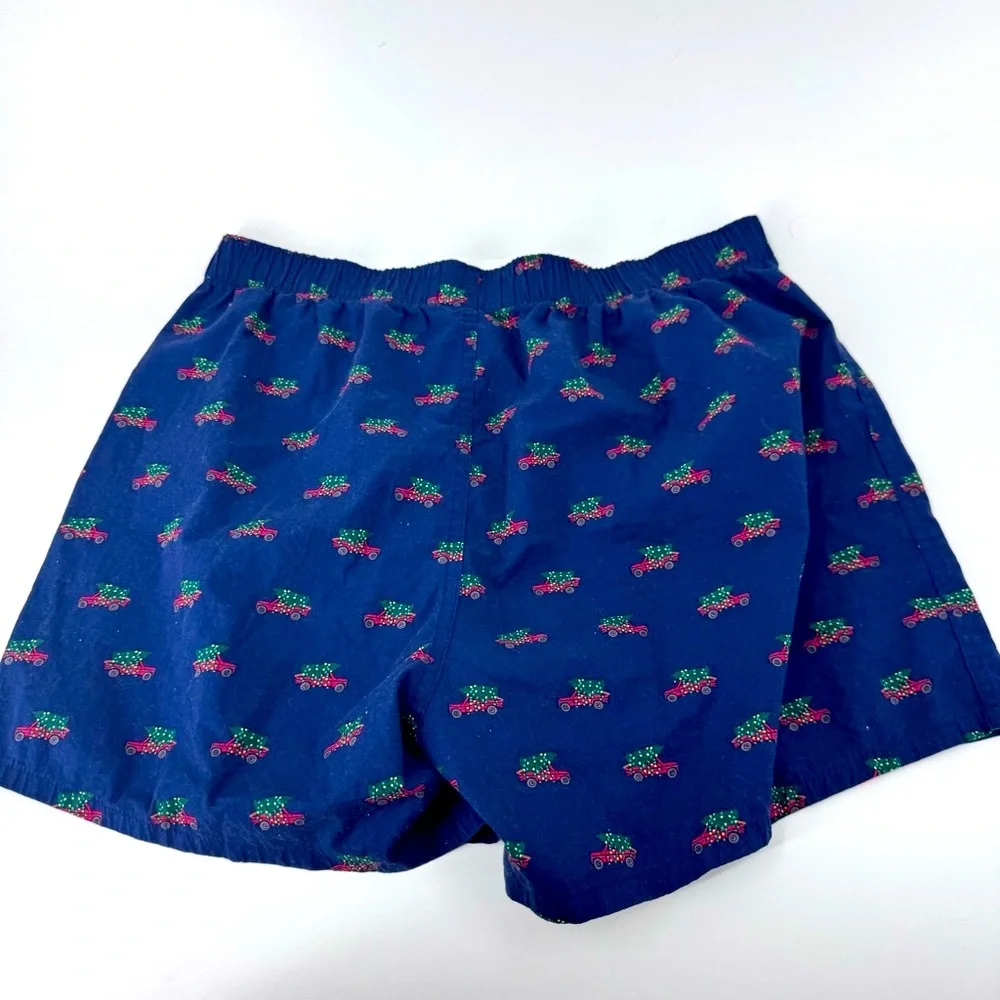 J. Crew‎ Blue Shorts with Colorful Pattern